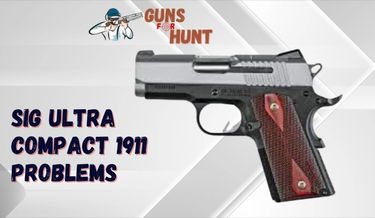 Sig Ultra Compact 1911 Problems And Their Solutions